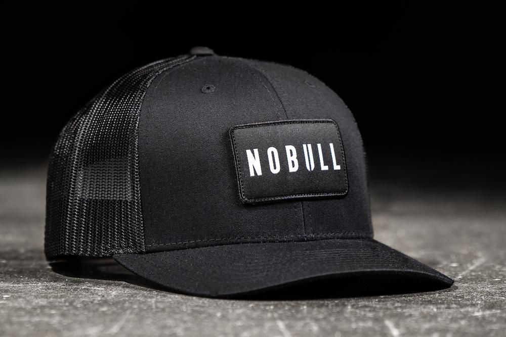 Casquettes NOBULL Noir - NOBULL Curved-Brim Trucker,France (7438-KZJEX)